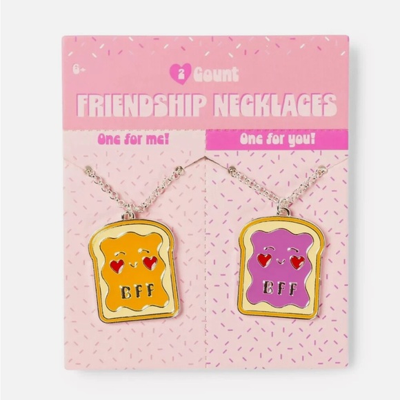 Pb&j BFF necklaces and notepad bundle - Picture 3 of 5